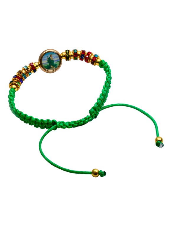 Symbols Judes Wovens Rope Bracelets Handmade Knots String Bracelets Religious Handchain Jewelry for Womens Prayer Gift