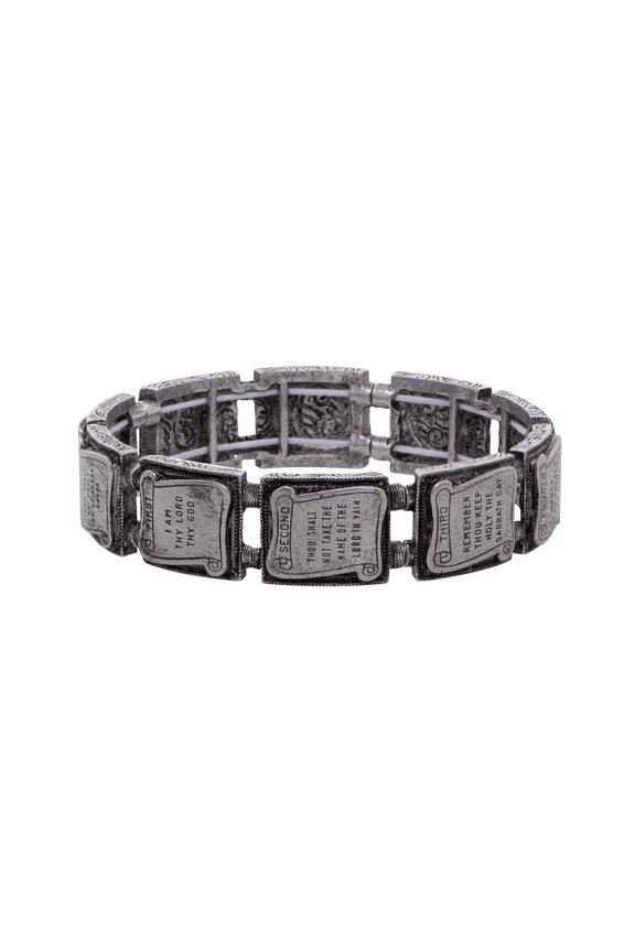 10 Commandments Stretch Bracelet