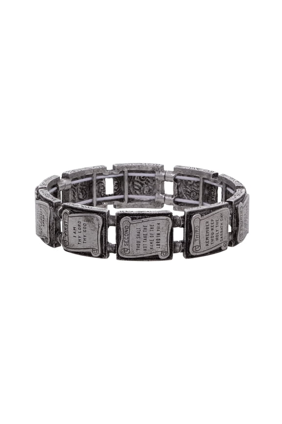 10 Commandments Stretch Bracelet