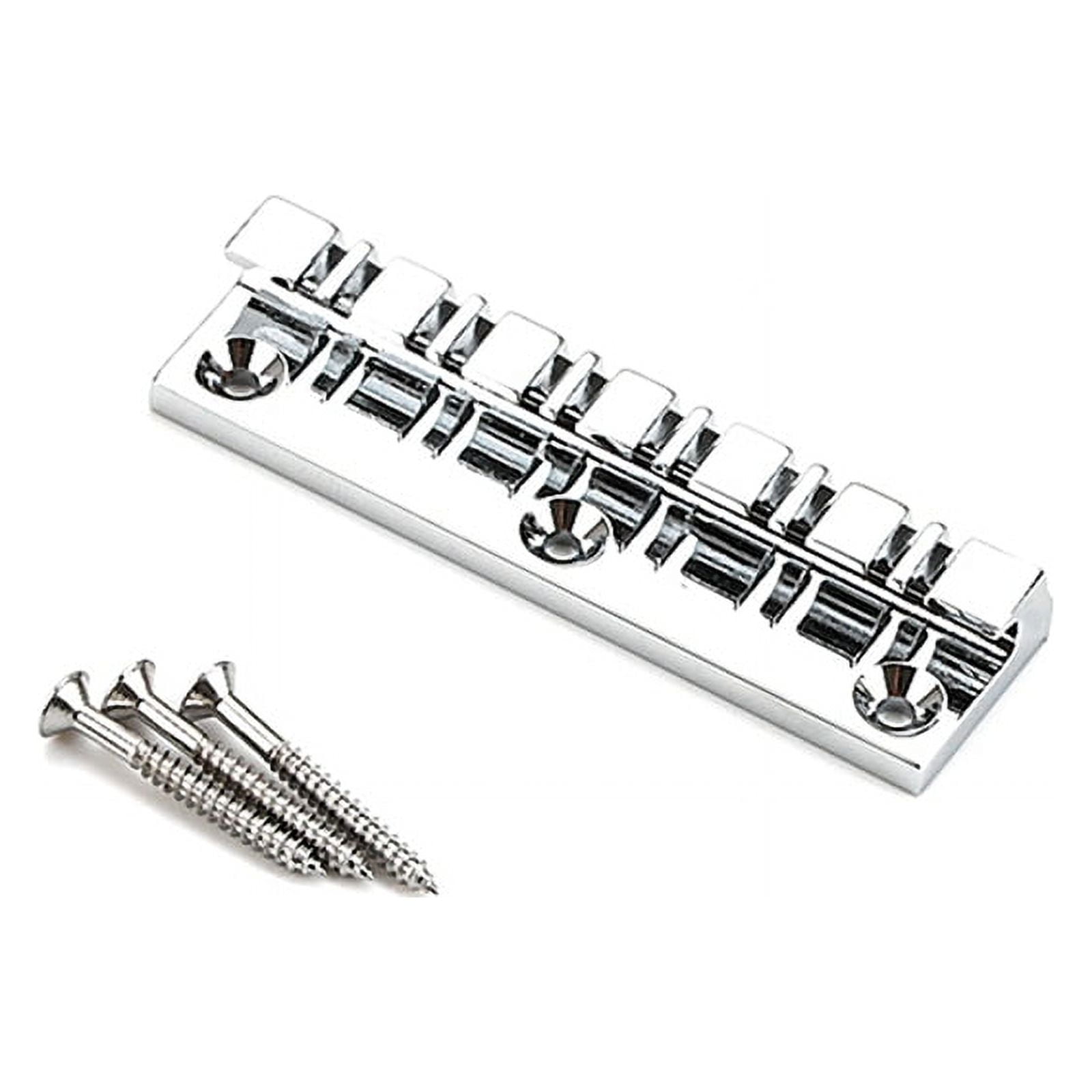 Symkmb 12 Strings Metal Guitar Bridge Fixed Harp Bridge String for