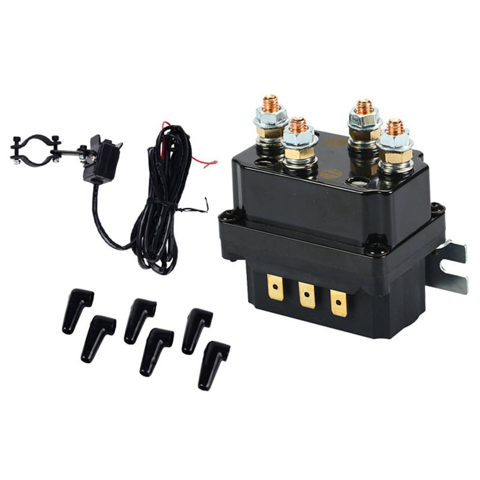 Symkmb 12V 250A Winch Relay Solenoid Replacement Contactor for ATV UT Winch Control for Solenoid