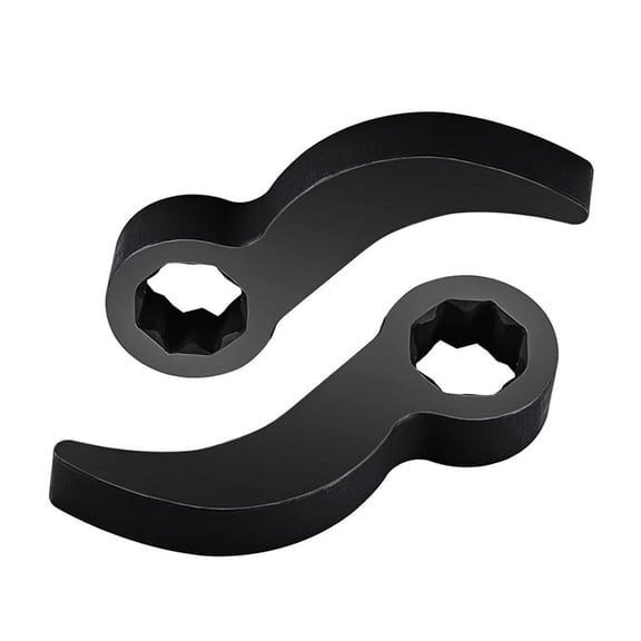 2 Pack Crowbar Adapter Wrench Tool,Pry Bar Adaptor Tool Fits for 1/2 Inch 3/8 Drive Ratchets Repairing Tools