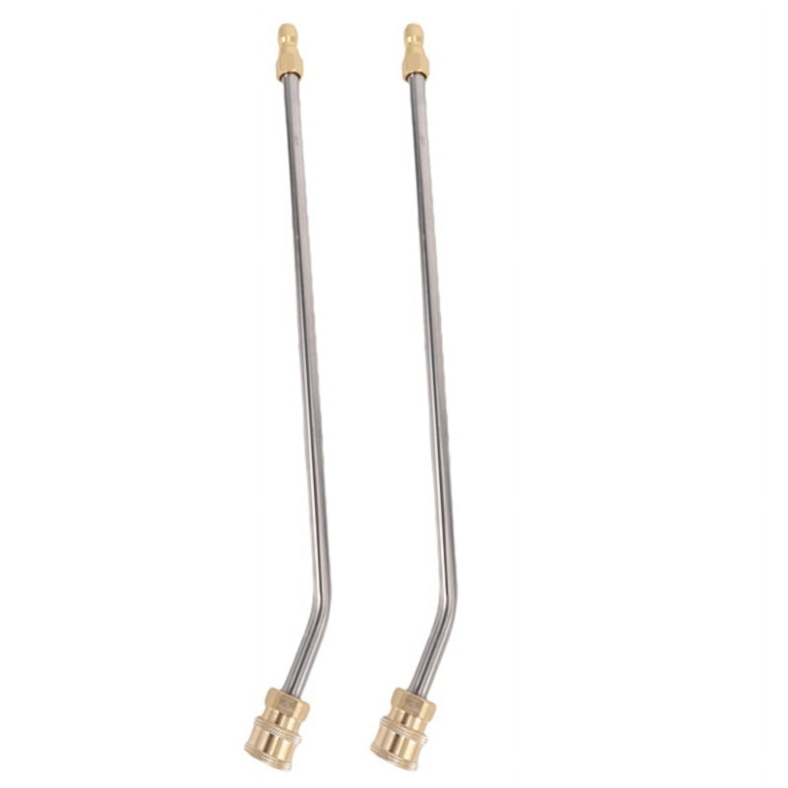 Symkmb 2 Pcs Washer Extension Gutter Cleaner Attachment ,High Pressure Washer Gutter Rod for