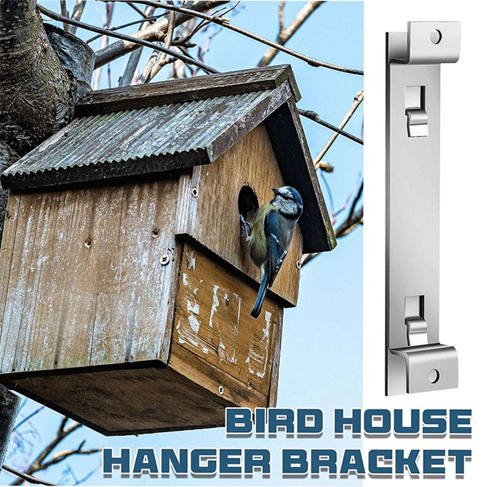 Symkmb 2Sets Bird House Hanger Bracket Stable Rust Proof Galvanized