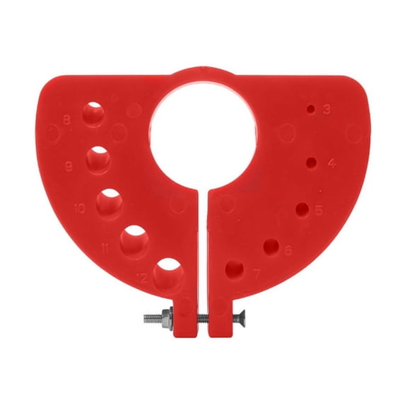 3-12mm Multipurpose Drill Bit Grinding Sharpener Polishing Powered Tool Parts Applicable Angle Grinder Red
