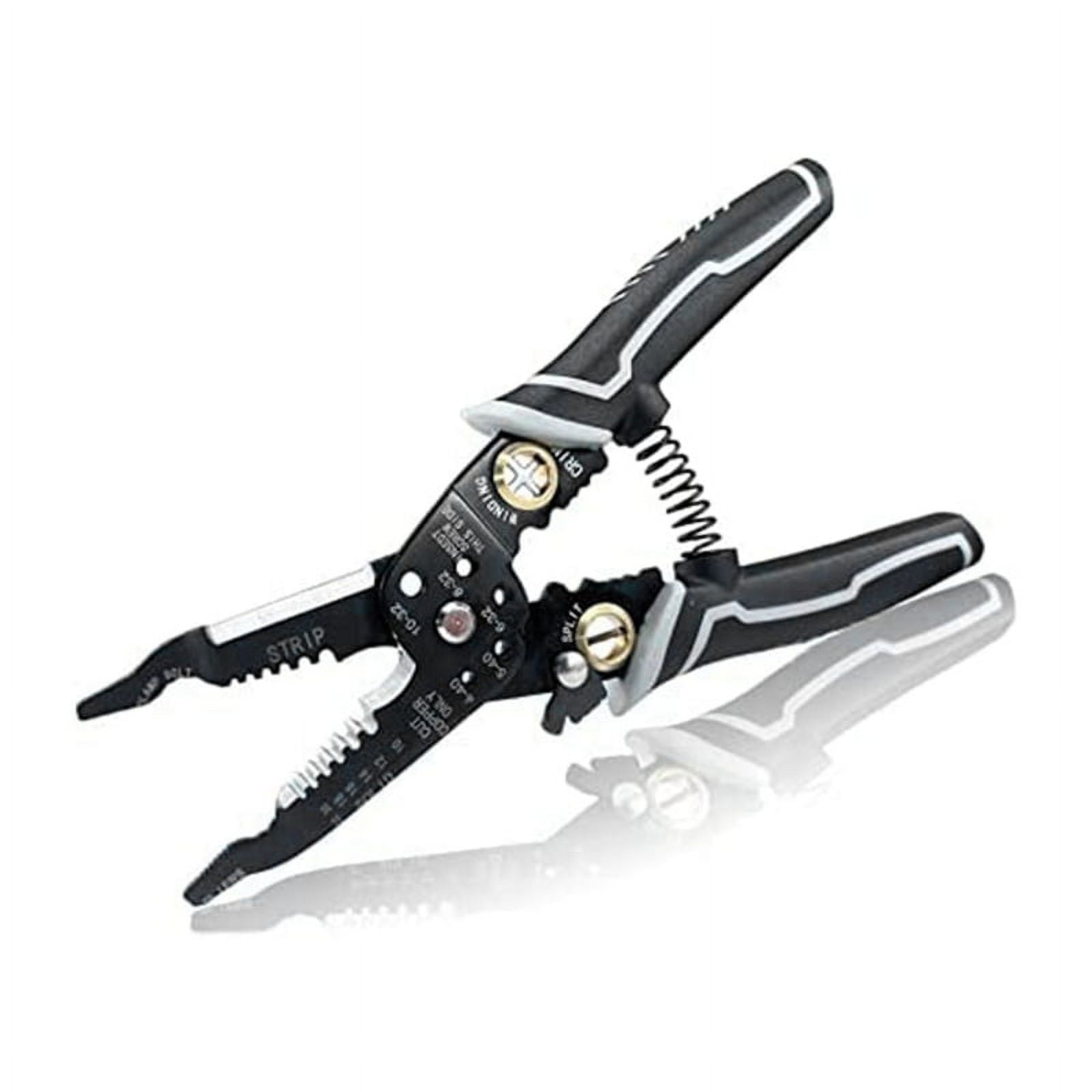 Symkmb 9 in 1 Wire Stripper Tool, 8inch Wire Cutting Tool for Wire