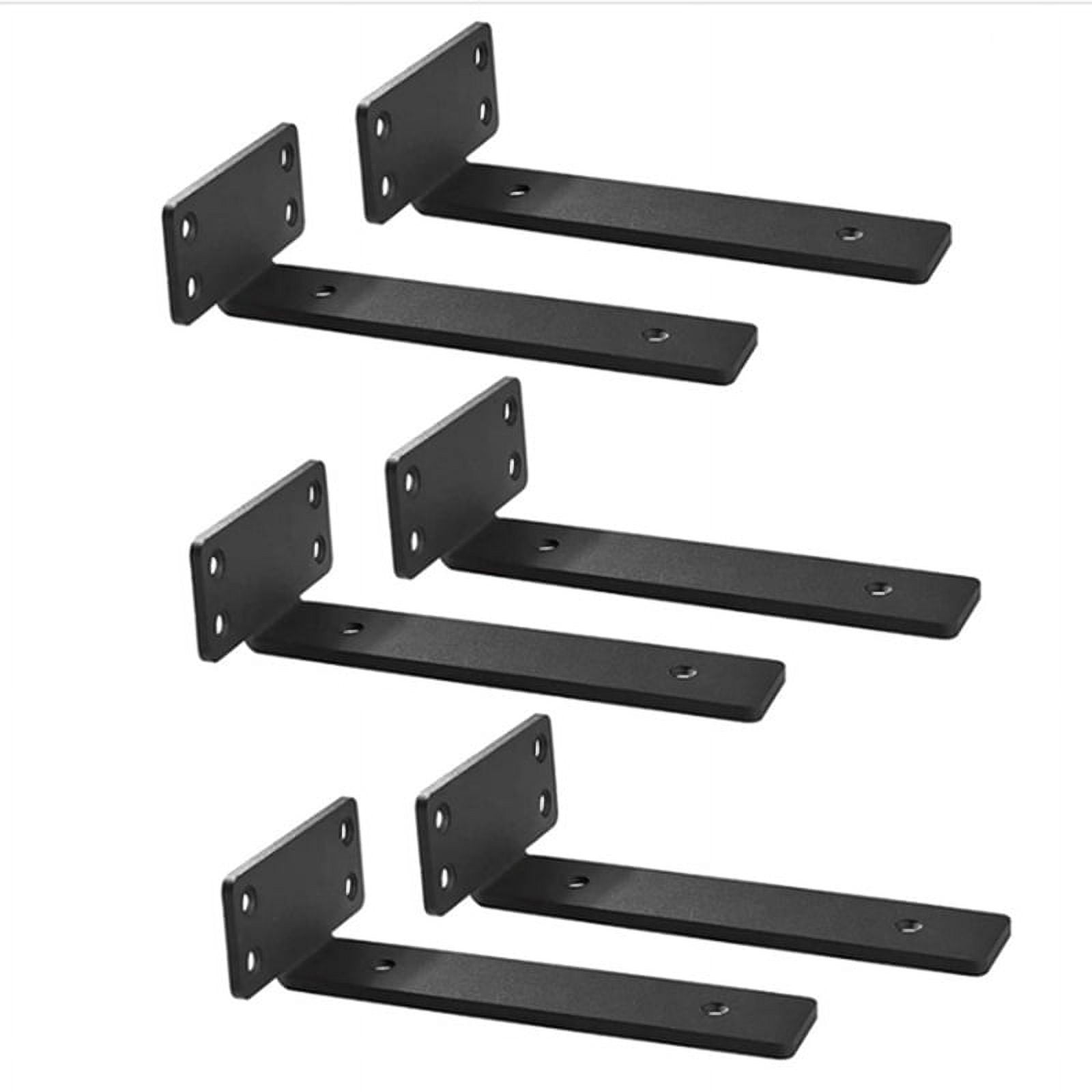 Symkmb Floating Shelf Bracket, 8 Inch Long, 6 Pack Brackets for Shelves ...