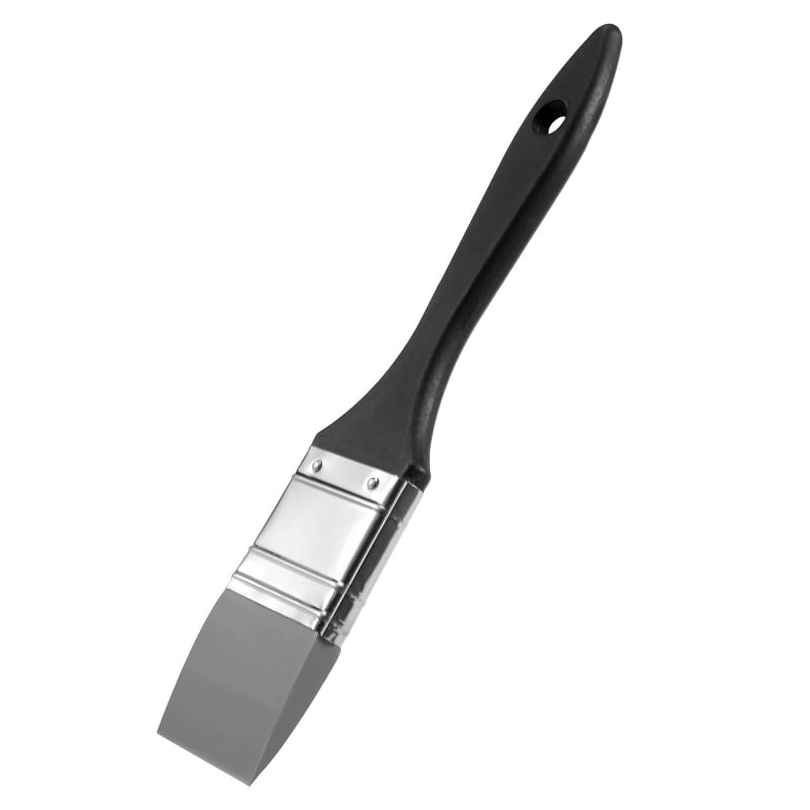 Symkmb Silicone Color Shaper Brush Wide Firm Flat Silicone Paint Brush