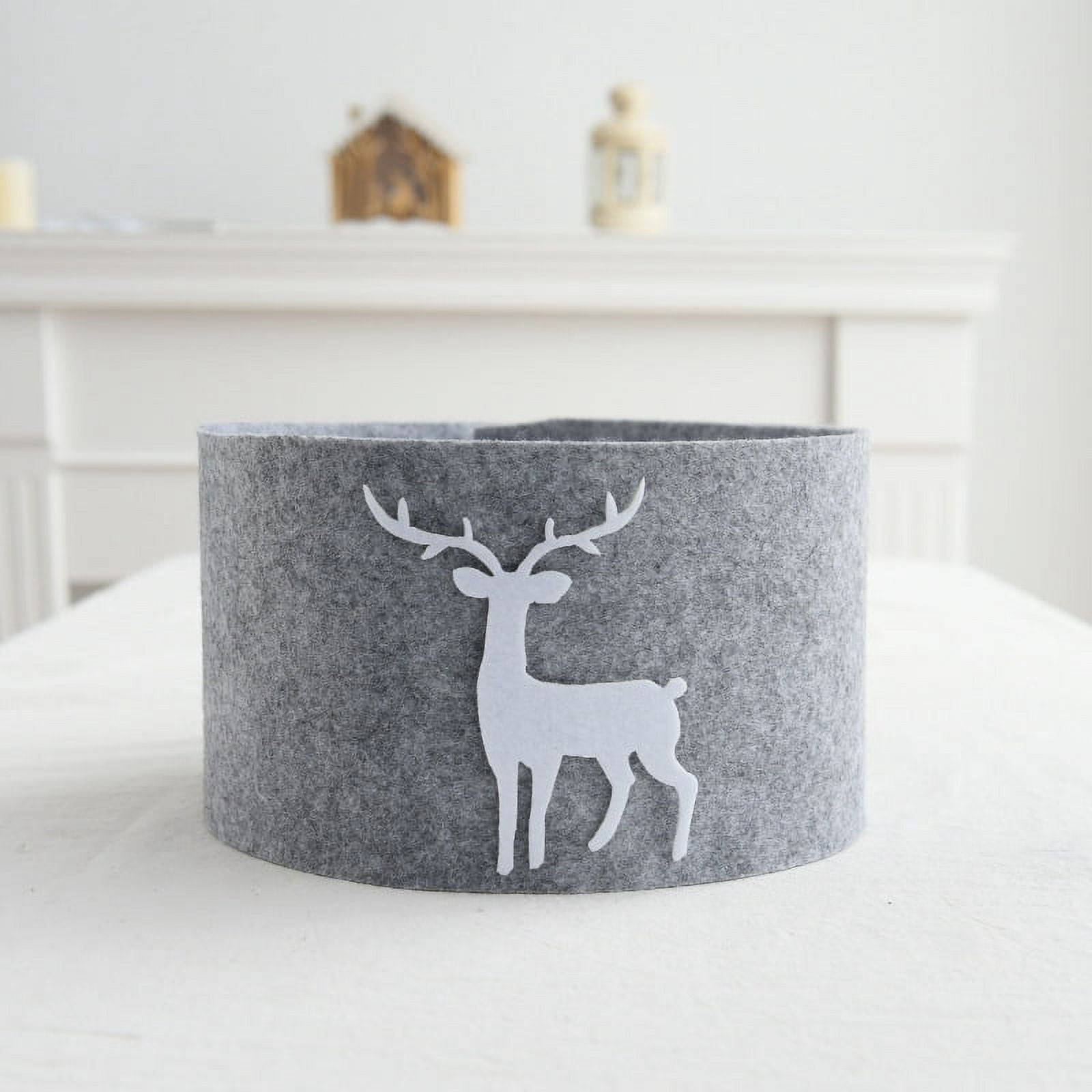 Symkmb Tree Stand Christmas Tree Collar Skirt Mat Tree Foot Cover for