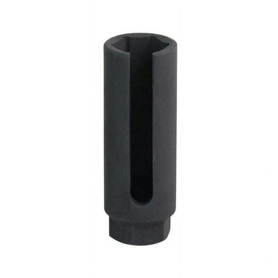 Symkmb Universal Black O2 Oxygen Sensor Socket Tool 1/2 Inch Square Drive Removal Cxygen Sensing Socket Wrench Car Tools 10mm Metal Black