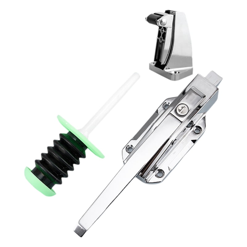 Symkmb Walk-in Cooler Door Handles, Freezer Door Handles, Freezer Door Locks, for Oven Locks, Laboratory Door Locks Plastic+Stainless steel