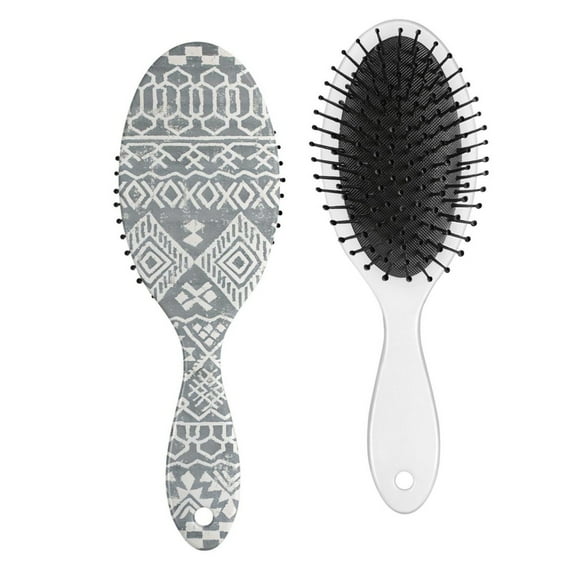 Symmetrical Design Paddle Brush - Smoothing Hair Tool for Wet & Dry Hair Styling