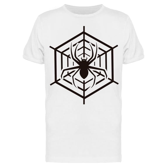 Symmetrical Spider Design Tee Men's -Image by Shutterstock