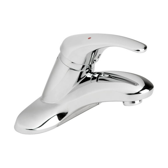 Symmetrix Centerset Single-Handle Bathroom Faucet with Braided Hoses (1.5 GPM)