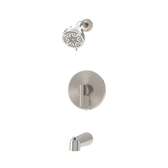 Symmons 3592BSTN15TRM Dia Hydromersion Tub And Shower Trim Package - Nickel