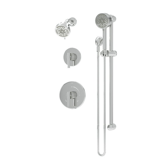 Symmons 3595B15trm Dia Hydromersion Pressure Balanced Shower System - Chrome