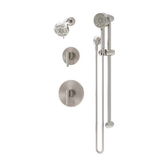 Symmons 3595BSTN15TRM Dia Hydromersion Pressure Balanced Shower System - Nickel
