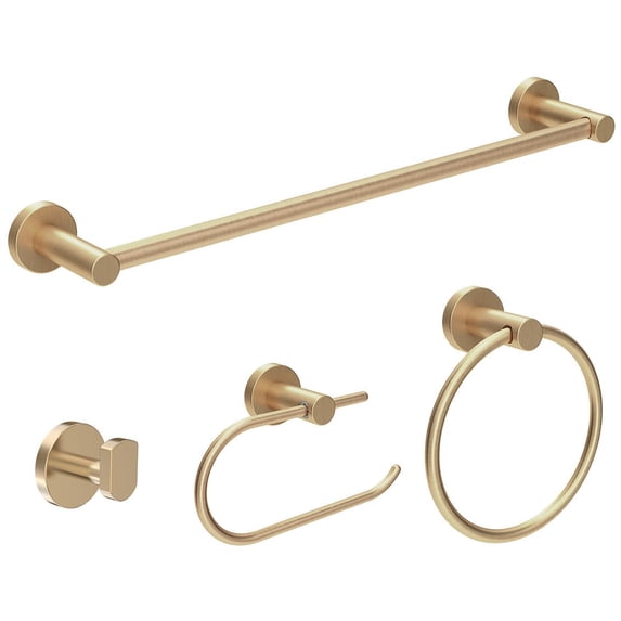 Symmons 35AC4BUNDLEBBZ Bathroom Hardware Set Assembly, Bronze - 4 Piece
