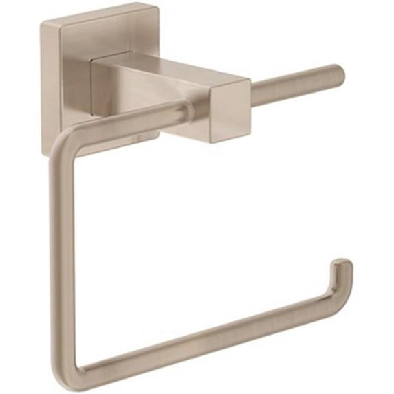 Duro Wall-Mounted Toilet Paper Holder in Satin Nickel