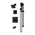 thumbnail image 1 of Symmons 3696MB15TRM Duro Hydromersion Pressure Balanced Tub And Shower System - Black, 1 of 7