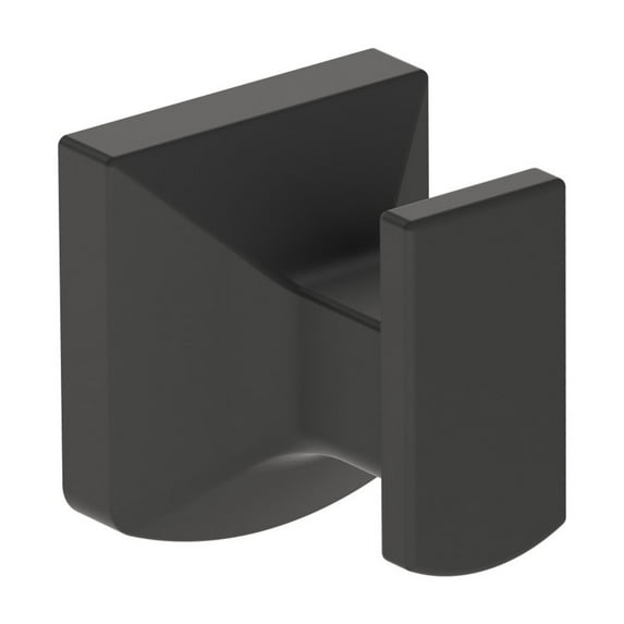 Symmons 493RHMB Verity Single Hook Robe Hook - Black