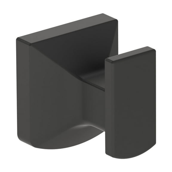 Symmons 493RHMB Verity Single Hook Robe Hook - Black