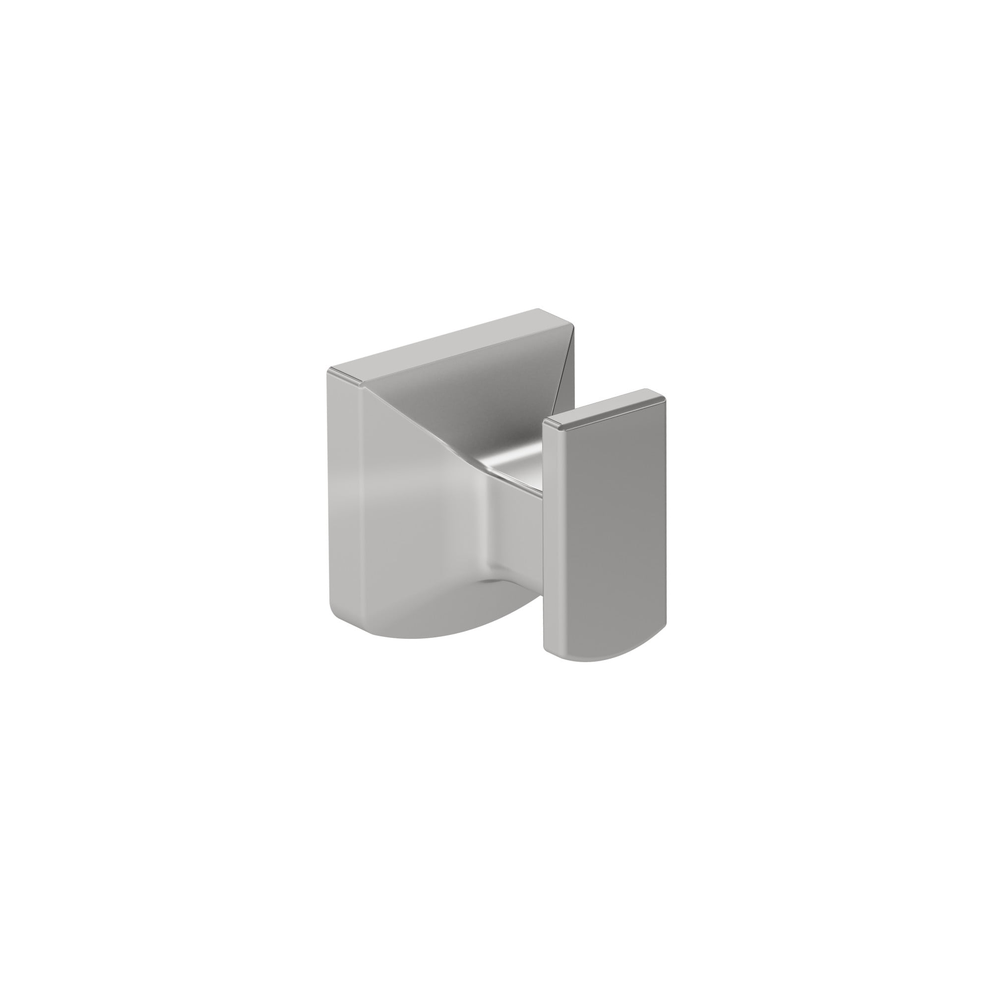 Polished Chrome Square Wall Mounted Robe Hook