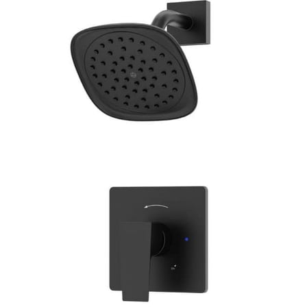 Symmons 4991Trm Verity Shower Only Trim Package - Black