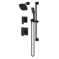 thumbnail image 1 of Symmons 4995MB15TRM Verity Hydromersion Pressure Balanced Shower System - Black, 1 of 7