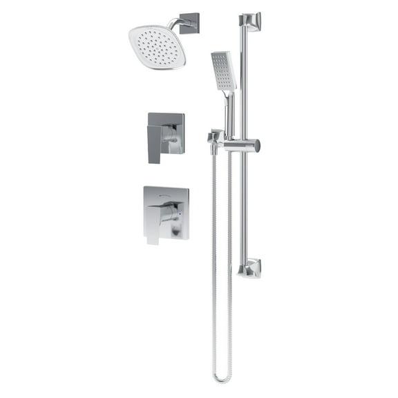 Symmons 499515Trm Verity Hydromersion Pressure Balanced Shower System - Chrome