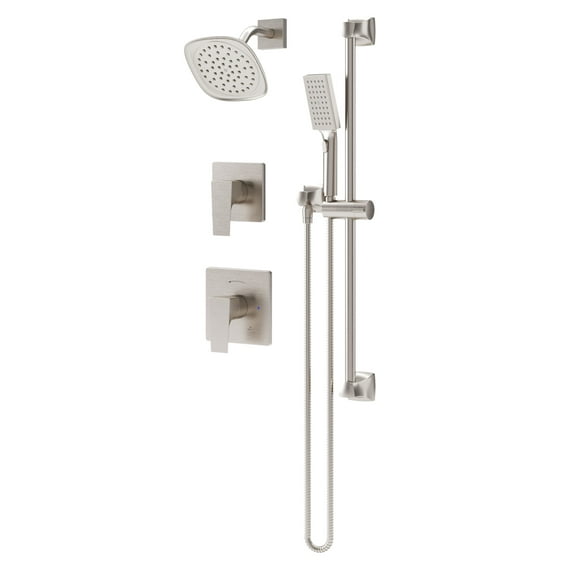 Symmons 4995STN15TRM Verity Hydromersion Pressure Balanced Shower System - Nickel