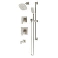 thumbnail image 1 of Symmons 4996STN15TRM Verity Hydromersion Pressure Balanced Tub And Shower System - Nickel, 1 of 7