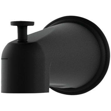 Symmons 552Tsd Elm 5-1/4" Integrated Diverter Tub Spout - Black