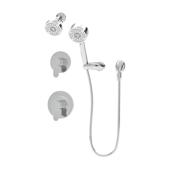 Symmons 679515TRM Identity Hydromersion Pressure Balanced Shower System - Chrome