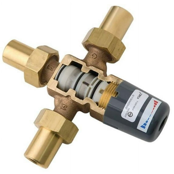 Symmons 7-225-CK-F Thermostatic Mixing Valve with 0.5 in. Female NPT Connection