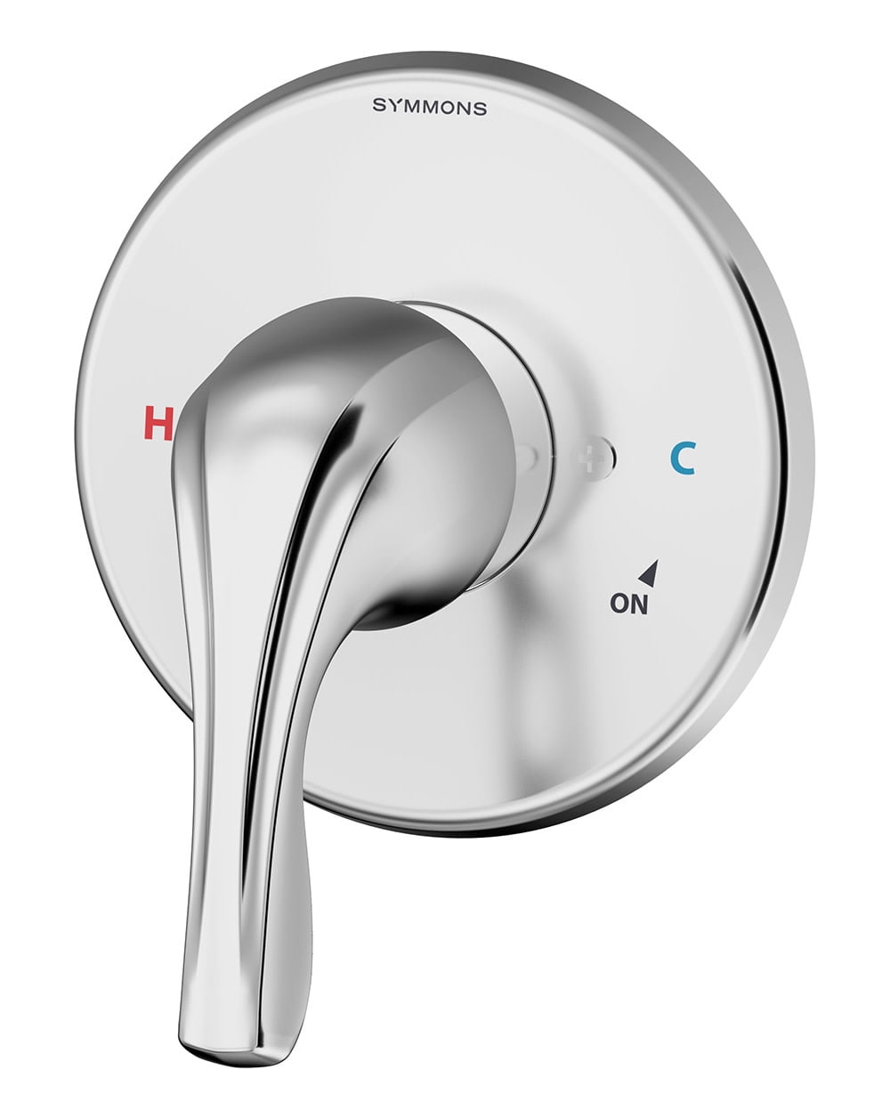 Polished Chrome Wall Mounted Shower Valve Trim Kit