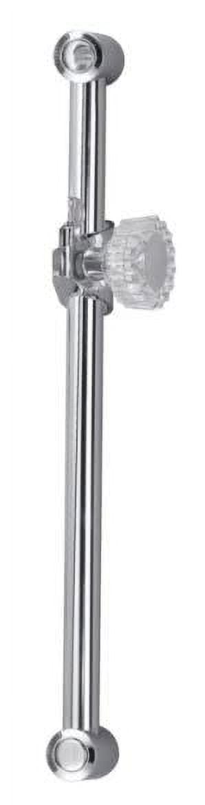 Symmetrix 30-Inch Polished Chrome Shower Slide Bar