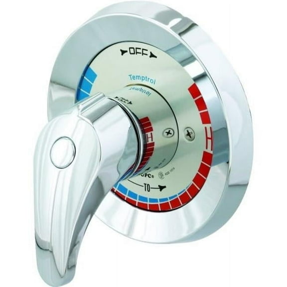 Symmons BP-46-2-LR-MRO-TRM 7.4 in. Temptrol II Trim, Polished Chrome