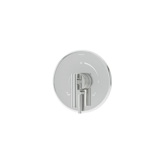 Symmons S3590BTRM Dia Single Handle Volume Control Valve Trim - Chrome