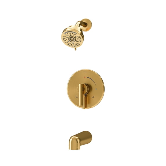 Symmons S3592BBBZ15TRM Dia Hydromersion Tub And Shower Trim Package - Bronze