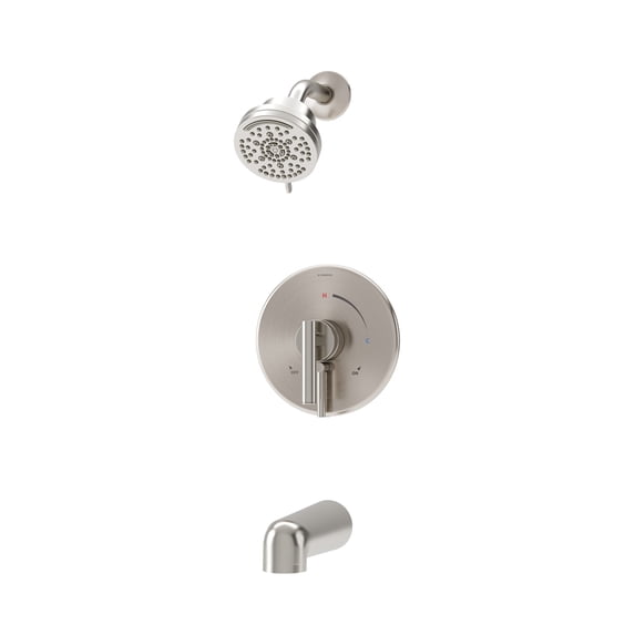 Symmons S3592BSTN15TRM Dia Hydromersion Tub And Shower Trim Package - Nickel