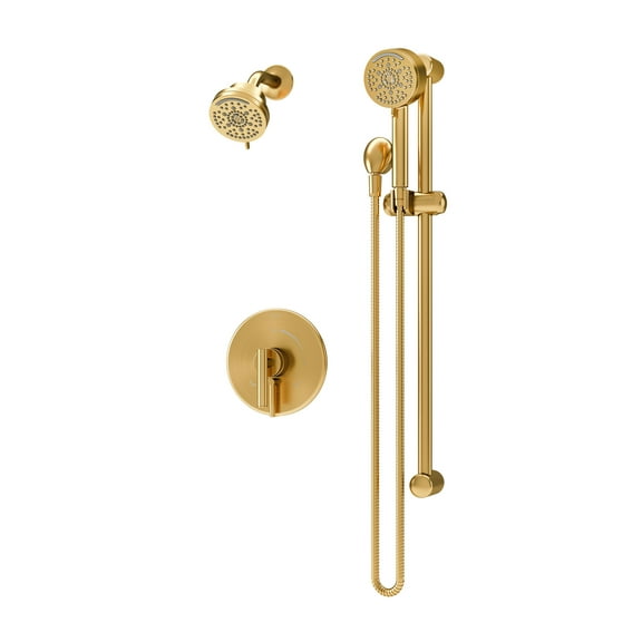 Symmons S3598b15trm Dia Hydromersion Pressure Balanced Shower System - Bronze