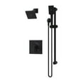 thumbnail image 1 of Symmons S3698MB15TRM Duro Hydromersion Pressure Balanced Shower System - Black, 1 of 7