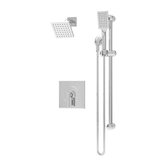 Symmons S369815TRM Duro Hydromersion Pressure Balanced Shower System - Chrome
