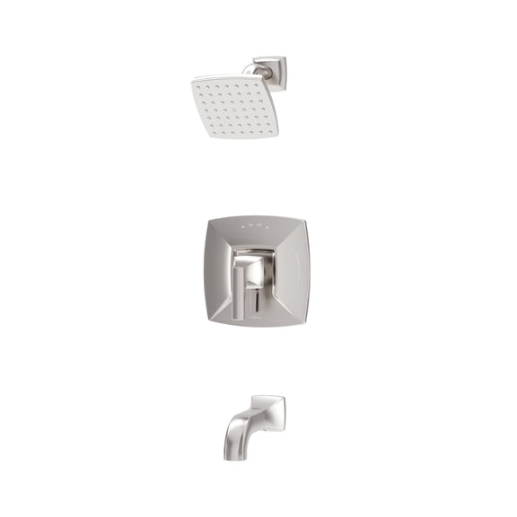 Symmons S569215trm Oak Tub And Shower Trim Package - Nickel