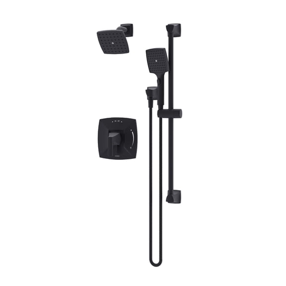 Symmons S569815trm Oak Shower Only Trim Package - Black