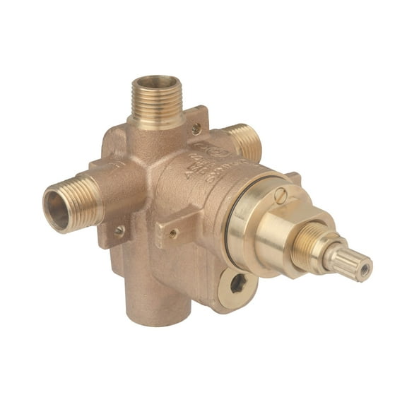 Symmons SYMS261BODY Temptrol Shower Valve Body Integral Volume Control in Brass