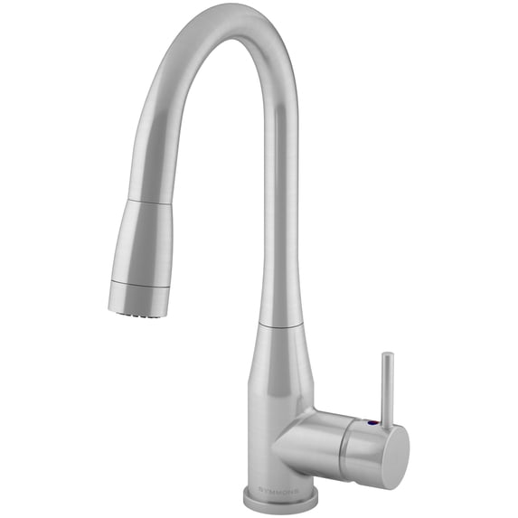 Symmons SK2302STSPD Sereno 1.5 GPM Single Hole Pull Down Kitchen Faucet - Stainless Steel