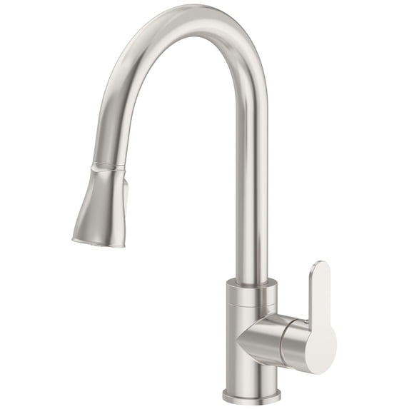 Symmons SK6710PDSTS Identity 1.5 GPM Single Hole Pull Down Kitchen Faucet - Stainless