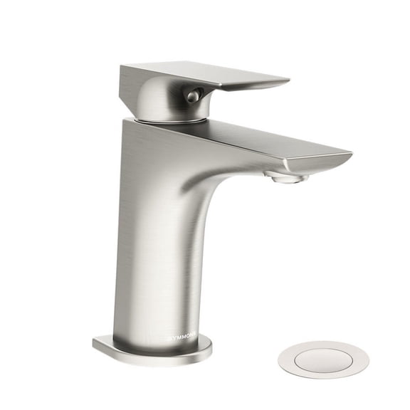 Symmons SLS4912STNPP Verity 1 GPM Single Hole Bathroom Faucet - Nickel